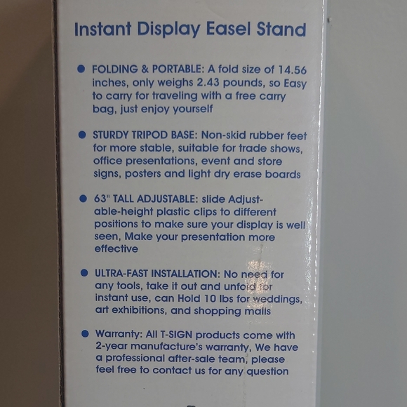 Instant Display Easel Stand - Picture 6 of 6